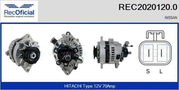 Alternator (REC2020120.0)