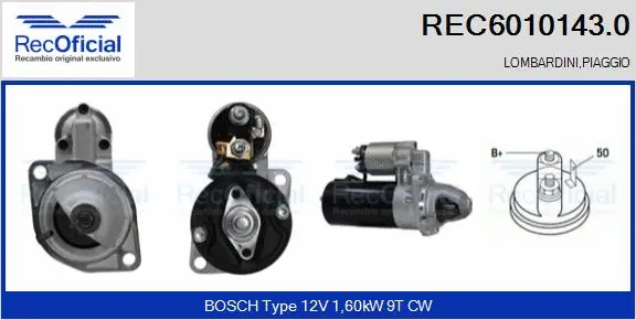 Starter (REC6010143.0)