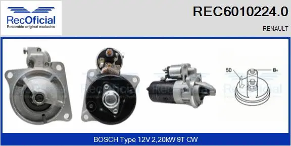 Starter (REC6010224.0)