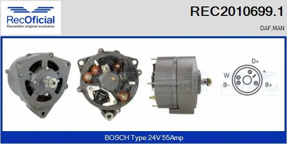 Alternator (REC2010699.1)