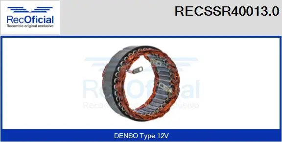 Stator, alternator (RECSSR40013.0)