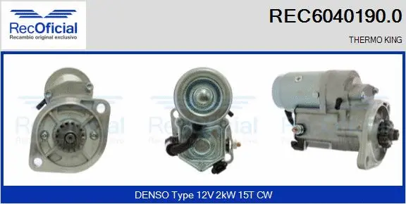 Starter (REC6040190.0)