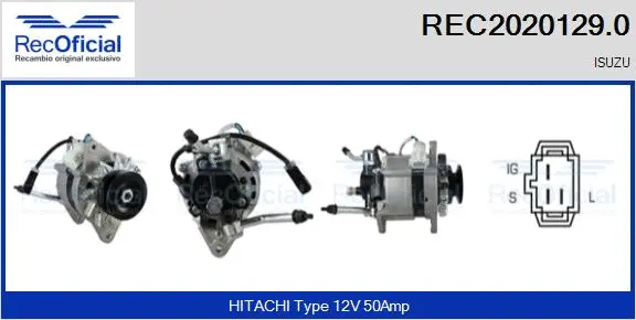 Alternator (REC2020129.0)