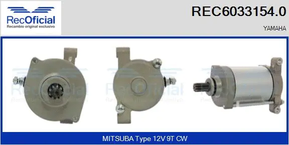 Starter (REC6033154.0)