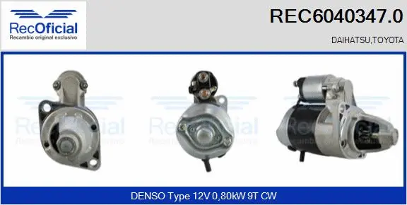 Starter (REC6040347.0)