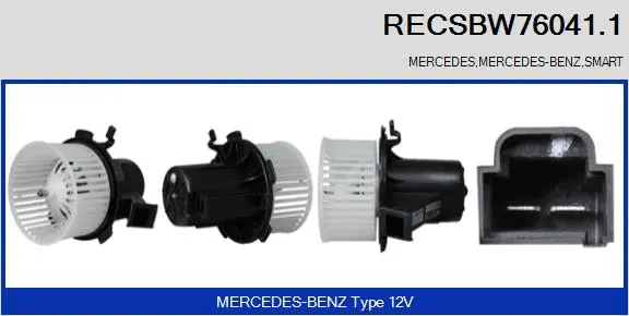 Interior Blower (RECSBW76041.1)