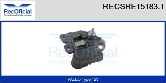 Alternator Regulator (RECSRE15183.1)