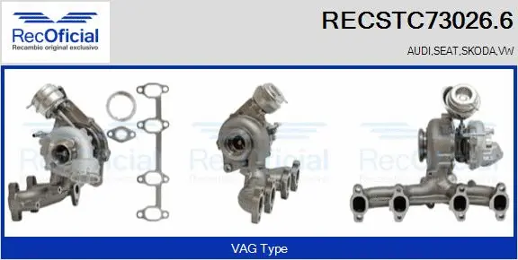 Charger, charging (supercharged/turbocharged) (RECSTC73026.6)