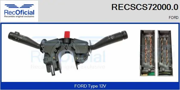Steering Column Switch (RECSCS72000.0)