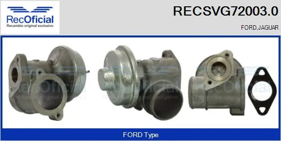 EGR Valve (RECSVG72003.0)