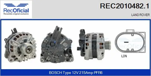 Alternator (REC2010482.1)