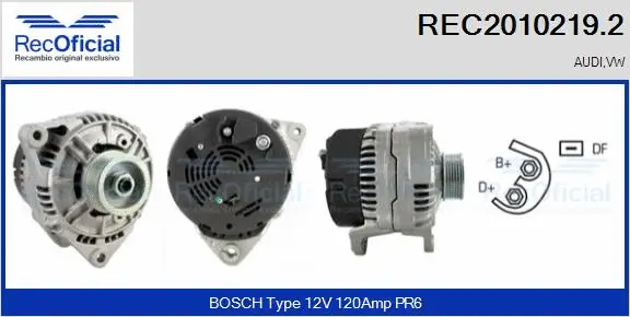 Alternator (REC2010219.2)