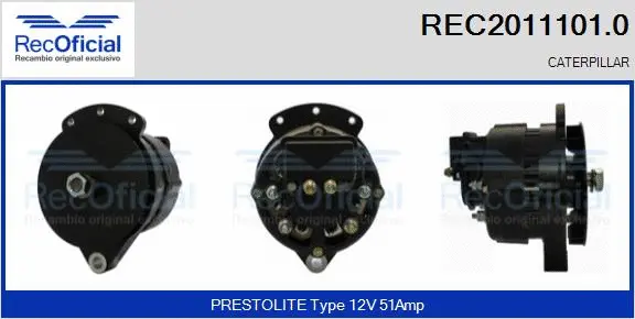 Alternator (REC2011101.0)