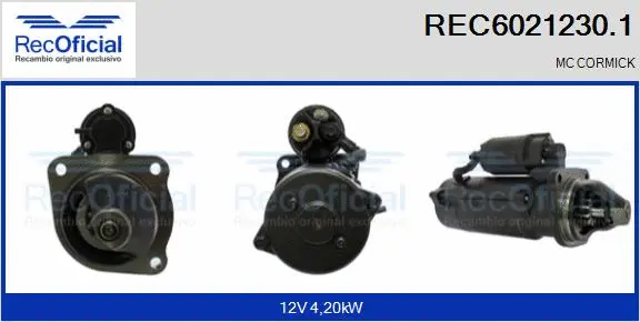 Starter (REC6021230.1)