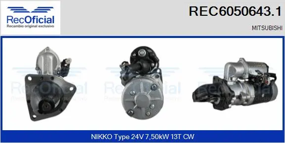 Starter (REC6050643.1)