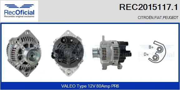 Alternator (REC2015117.1)