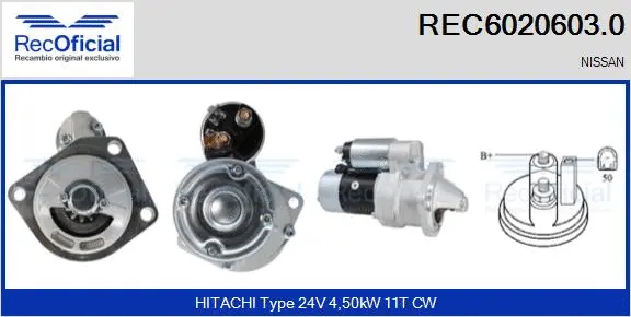 Starter (REC6020603.0)