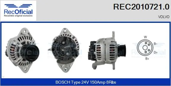 Alternator (REC2010721.0)