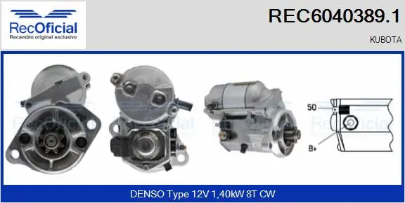 Starter (REC6040389.1)