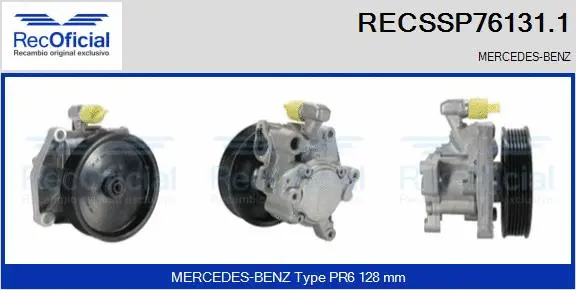 Hydraulic Pump, steering (RECSSP76131.1)