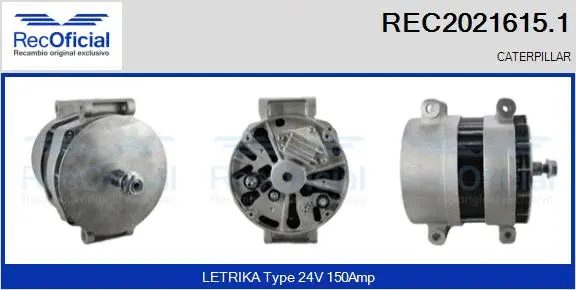 Alternator (REC2021615.1)
