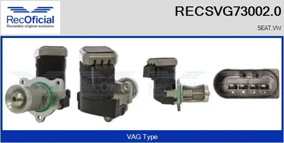 EGR Valve (RECSVG73002.0)