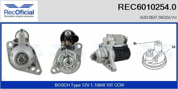 Starter (REC6010254.0)