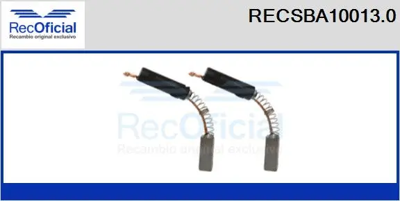 Carbon Brush, alternator (RECSBA10013.0)