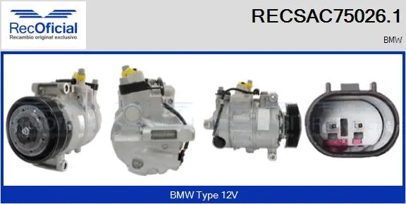 Compressor, air conditioning (RECSAC75026.1)