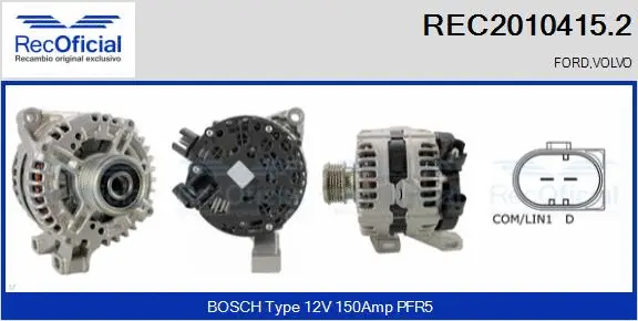 Alternator (REC2010415.2)