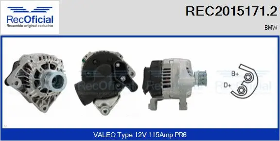 Alternator (REC2015171.2)