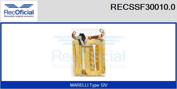 Field Winding, starter (RECSSF30010.0)