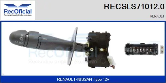 Steering Column Switch (RECSLS71012.0)