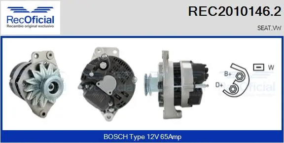 Alternator (REC2010146.2)