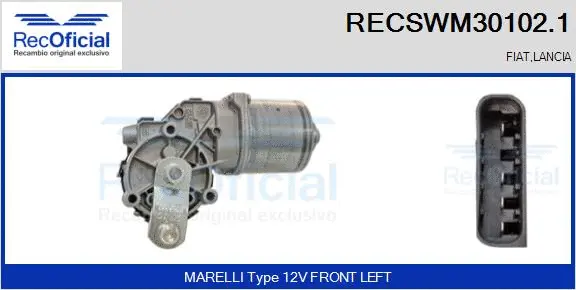 Wiper Motor (RECSWM30102.1)