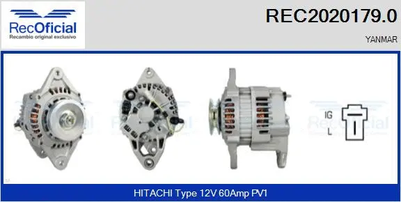 Alternator (REC2020179.0)