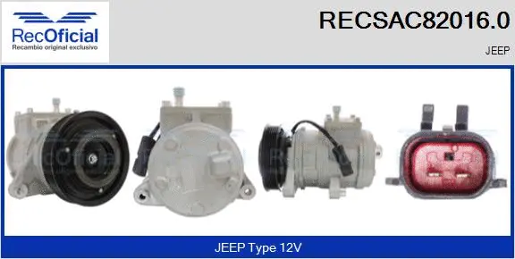Compressor, air conditioning (RECSAC82016.0)