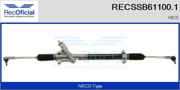 Steering Gear (RECSSB61100.1)
