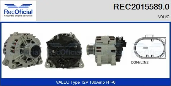 Alternator (REC2015589.0)
