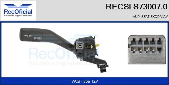 Steering Column Switch (RECSLS73007.0)
