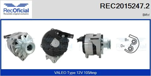 Alternator (REC2015247.2)
