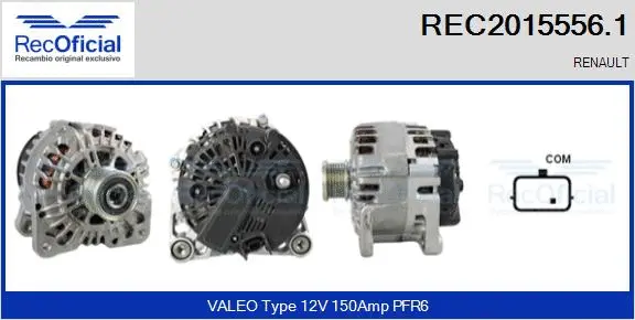 Alternator (REC2015556.1)