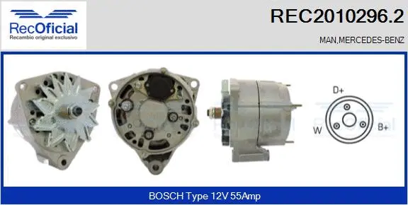 Alternator (REC2010296.2)