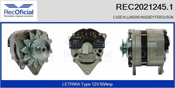 Alternator (REC2021245.1)