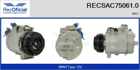 Compressor, air conditioning (RECSAC75061.0)
