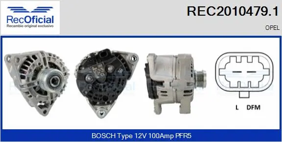 Alternator (REC2010479.1)