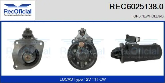 Starter (REC6025138.0)