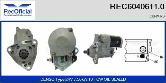 Starter (REC6040611.0)