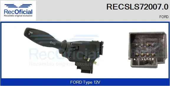 Steering Column Switch (RECSLS72007.0)