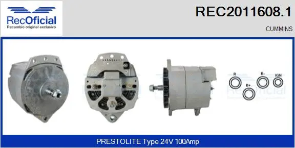 Alternator (REC2011608.1)